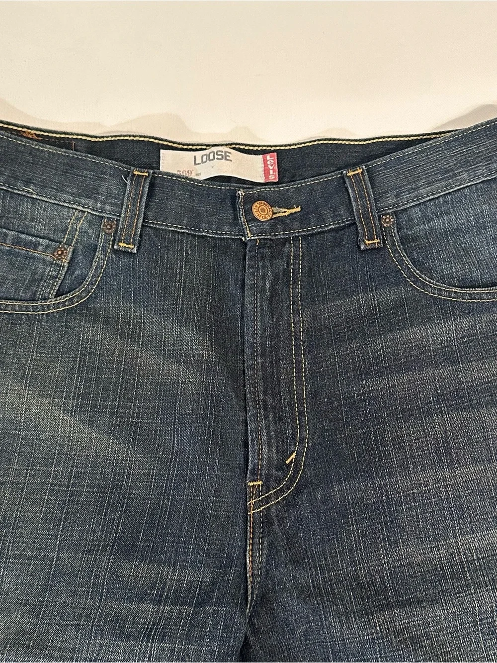Y2K - LEVI STRAUSS & CO - LOOSE FIT - DENIM SHORTS